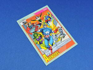 Marvel Collector Cards - 1991 Marvel Universe Series 2 - #151 Avengers