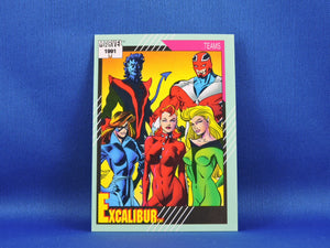 Marvel Collector Cards - 1991 Marvel Universe Series 2 - #155 Excalibur