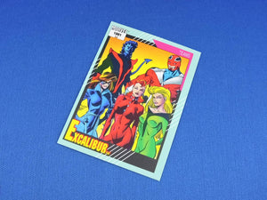 Marvel Collector Cards - 1991 Marvel Universe Series 2 - #155 Excalibur