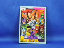 Load image into Gallery viewer, Marvel Collector Cards - 1991 Marvel Universe Series 2 - #157 Masters of Evil
