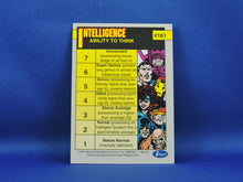 Load image into Gallery viewer, Marvel Collector Cards - 1991 Marvel Universe Series 2 - #161 Power Ratings - Durability and Intelligence
