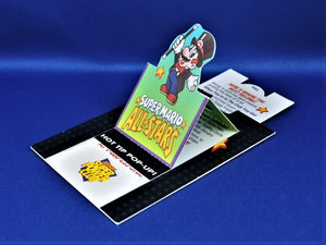 Nintendo - Power Challenge Pop-Up Card - 1993 - Super Mario