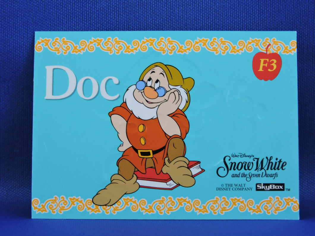 Skybox - Walt Disney - 1994 - Snow White and the Seven Dwarfs - F3 Doc