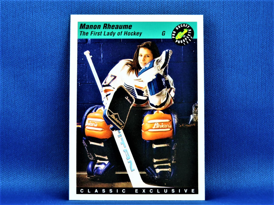 Classic Games Collector Cards - 1993 - #1 Manon Rhéaume