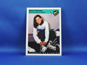 Classic Games Collector Cards - 1993 - #3 Manon Rhéaume