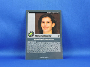 Classic Games Collector Cards - 1993 - #3 Manon Rhéaume