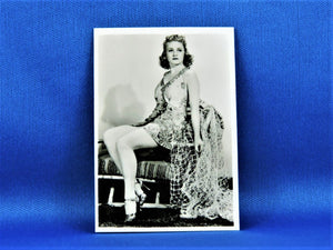 Real Photographs Collector Cards - 1939 - Series Two - #40 Dorothy Dayton