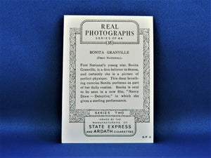 Real Photographs Collector Cards - 1939 - Series Two - #38 Bonita Granville