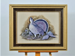 Paper Tole - 3D - Decoupage - Ruffled Grouse with Crest