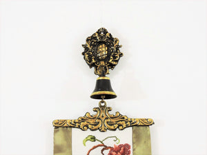 MXB Crafts - Jacobean Cross Stitch Bell Pull