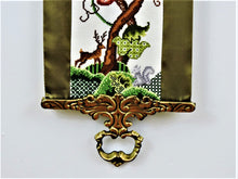 Load image into Gallery viewer, MXB Crafts - Jacobean Cross Stitch Bell Pull
