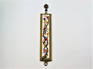 MXB Crafts - Jacobean Cross Stitch Bell Pull