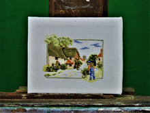 Load image into Gallery viewer, MXB Crafts - Petit Point - English Cottage Scene
