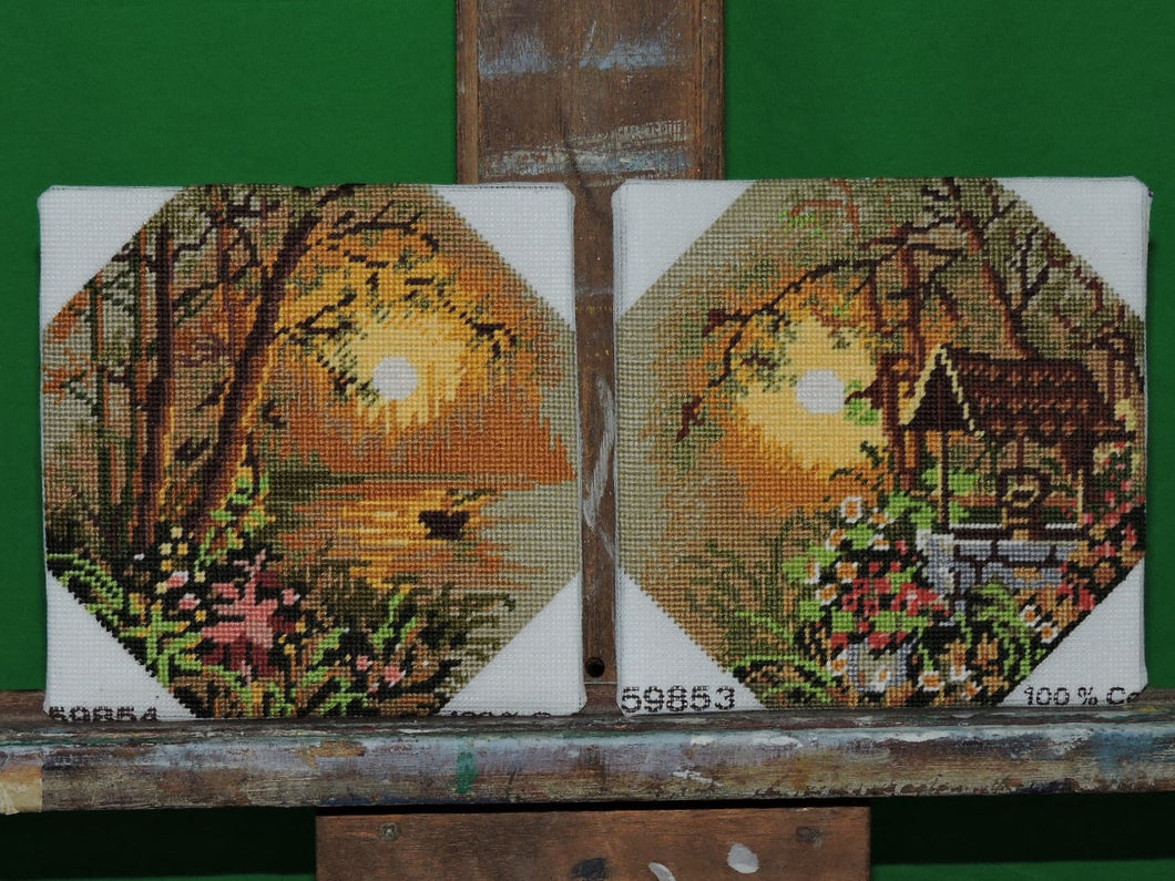 MXB Crafts - Needlework - Rico - Gobelin - #59853 and #59854