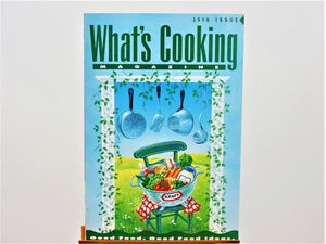 Cook Books - Kraft Kitchens "What's Cooking" - 1996 - Healthy Eating Issue - 15th