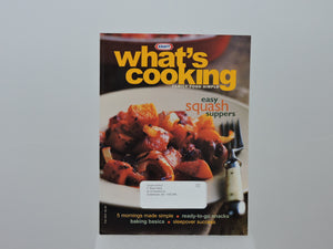 Cook Books - Kraft Kitchens "What's Cooking" - 2001 - Fall Issue