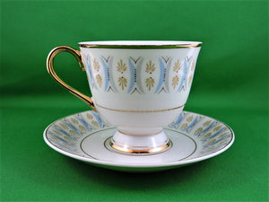 Tea Cup - Made in Japan - 9C-58 - Fine Bone China Tea Cup and Matching Saucer