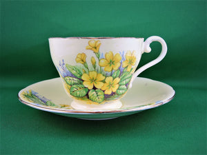 Tea Cup - Aynsley - C597/5- Fine Bone China Tea Cup and Matching Saucer