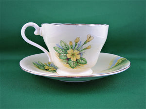 Tea Cup - Aynsley - C597/5- Fine Bone China Tea Cup and Matching Saucer