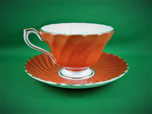 Tea Cup - Aynsley Fine Bone China Tea Cup and Matching Saucer