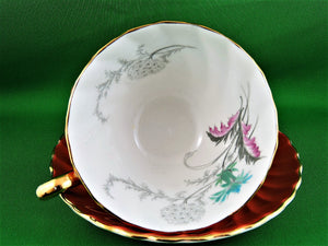 Tea Cup - Aynsley Fine Bone China Tea Cup and Matching Saucer