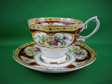 Charger l&#39;image dans la galerie, Tea Cup - Royal Albert - Lady Hamilton - Fine Bone China Tea Cup and Matching Saucer
