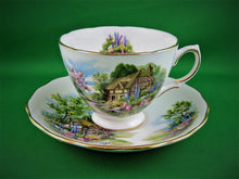 Load image into Gallery viewer, Tea Cup - Royal Vale - Pattern #7382 - Fine Bone China Tea Cup and Matching Saucer
