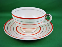 Charger l&#39;image dans la galerie, Tea Cup - Myott, Son &amp; Co Ltd - Manchuria 1341B - Hand Painted - China Tea Cup and Saucer
