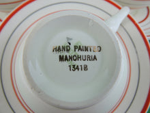 Charger l&#39;image dans la galerie, Tea Cup - Myott, Son &amp; Co Ltd - Manchuria 1341B - Hand Painted - China Tea Cup and Saucer
