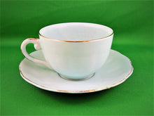 Charger l&#39;image dans la galerie, Tea Cup - Royal Leighton - Pale Gray/Mauve - Fine Bone China Tea Cup and Matching Saucer
