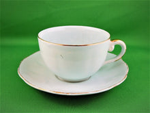 Charger l&#39;image dans la galerie, Tea Cup - Royal Leighton - Pale Gray/Mauve - Fine Bone China Tea Cup and Matching Saucer
