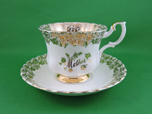 Charger l&#39;image dans la galerie, Tea Cup - Royal Albert - &quot;Mother&quot; - Fine Bone China Dainty Tea Cup and Matching Saucer
