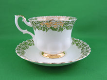 Charger l&#39;image dans la galerie, Tea Cup - Royal Albert - &quot;Mother&quot; - Fine Bone China Dainty Tea Cup and Matching Saucer
