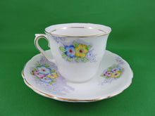 Charger l&#39;image dans la galerie, Tea Cup - Colclough - 6519 - Fine Bone China Tea Cup and Matching Saucer
