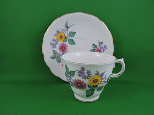 Tea Cup - Royal Vale - Pattern #6931 - Fine Bone China Tea Cup and Matching Saucer