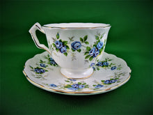 Charger l&#39;image dans la galerie, Tea Cup - Aynsley - Marine Rose 2872- Fine Bone China Tea Cup and Matching Saucer
