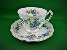 Charger l&#39;image dans la galerie, Tea Cup - Aynsley - Marine Rose 2872- Fine Bone China Tea Cup and Matching Saucer
