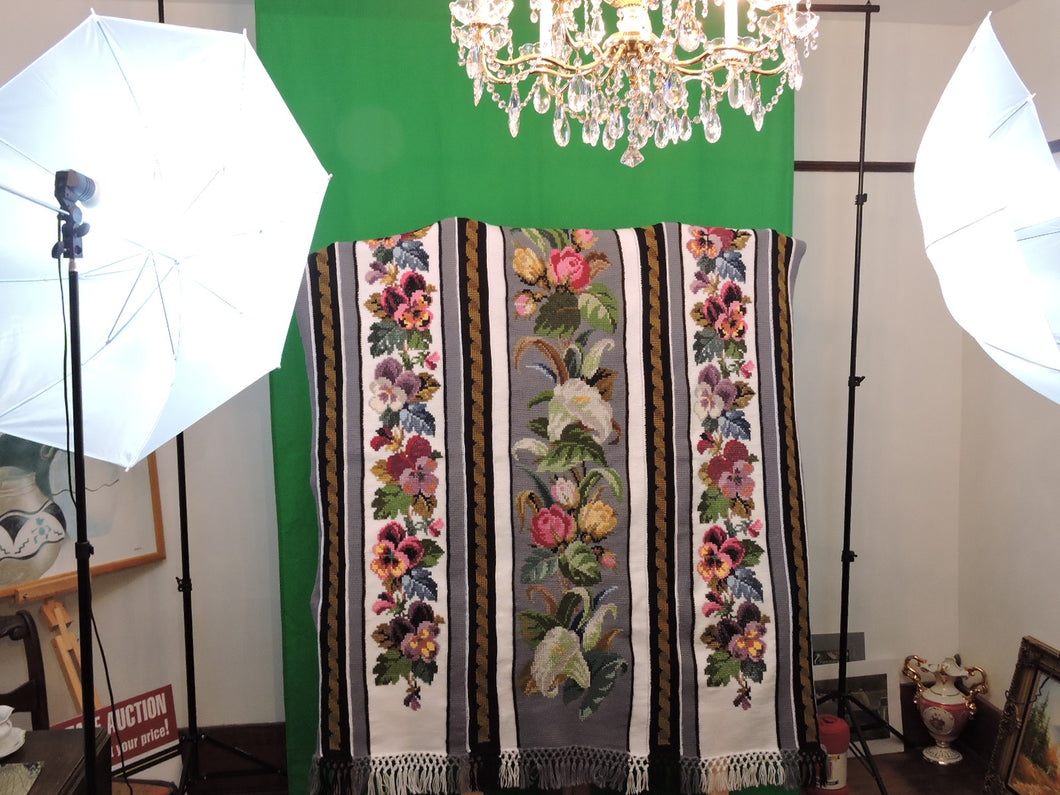 Quilts, Afghans, etc. - MXB - Beautiful Heirloom Design Homemade Quilt/Afghan - Multi Flowered