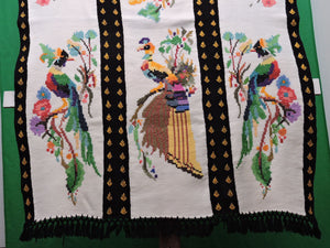 Quilts, Afghans, etc. - MXB - Beautiful Heirloom Design Homemade Quilt/Afghan - Peacocks