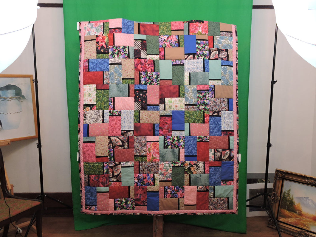 Quilts, Afghans, etc. - Beautiful Homemade Quilt - Patchwork