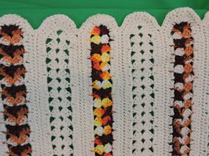 Quilts, Afghans, etc. - Beautiful Crocheted Afghan - Striped
