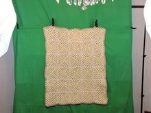 Charger l&#39;image dans la galerie, Quilts, Afghans, etc. - Beautiful Crocheted Afghan - Yellow and White Squares - Brown Edge
