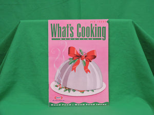 Cook Books - Kraft Kitchens "What's Cooking" - 1993 - Festive Issue - 6th