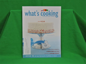 Cook Books - Kraft Kitchens "What's Cooking" - 2005 - Festive Issue