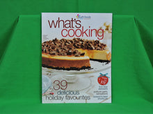 Load image into Gallery viewer, Cook Books - Kraft Kitchens &quot;What&#39;s Cooking&quot; - 2010 - Festive Issue
