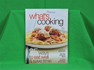 Cook Books - Kraft Kitchens "What's Cooking" - 2009 - Fall Issue
