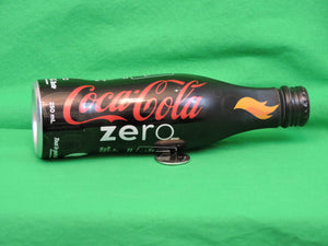 Coca-Cola Memorabilia - 2010 - Coca-Cola Zero Black Bottle - Vancouver 2010 Olympics Torch Relay