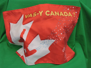 Coca-Cola Memorabilia - 2010 Coca-Cola Team Canada Flag - Snowboard