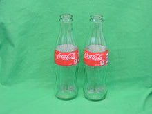 Charger l&#39;image dans la galerie, Coca-Cola Memorabilia - Coca-Cola Green Glass Bottles (2) - 237 ml
