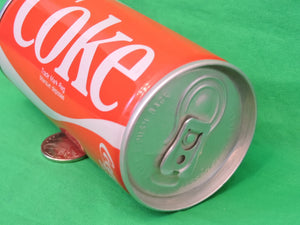 Coca-Cola Memorabilia - Coca-Cola Empty Unopened Can - Rare Factory Error